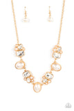 Paparazzi Necklace ~ Sensational Showstopper - Gold - Glitzygals5dollarbling Paparazzi Boutique 