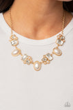 Paparazzi Necklace ~ Sensational Showstopper - Gold - Glitzygals5dollarbling Paparazzi Boutique 