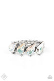 Paparazzi Ring ~ Bling or Bust - White - Glitzygals5dollarbling Paparazzi Boutique 