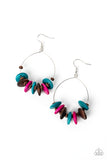 Surf Camp - Multi ~ Paparazzi Earrings - Glitzygals5dollarbling Paparazzi Boutique 