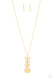 Phase Out - Gold ~ Paparazzi Necklace - Glitzygals5dollarbling Paparazzi Boutique 