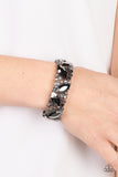 Full Body Chills - Black ~ Paparazzi Bracelet - Glitzygals5dollarbling Paparazzi Boutique 