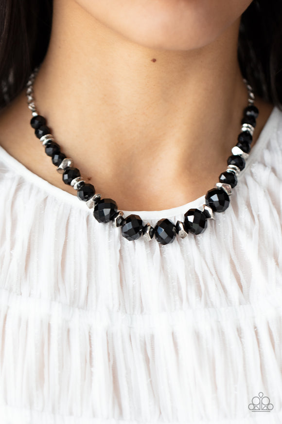 Cosmic Cadence - Black ~ Paparazzi Necklace - Glitzygals5dollarbling Paparazzi Boutique 