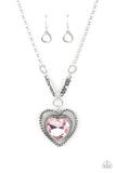 Heart Full of Fabulous - Pink ~ Paparazzi Necklace - Glitzygals5dollarbling Paparazzi Boutique 