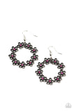 Floral Halos - Pink ~ Paparazzi Earrings - Glitzygals5dollarbling Paparazzi Boutique 