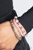 Paparazzi Bracelet ~ Shoreside Soiree - Pink - Glitzygals5dollarbling Paparazzi Boutique 