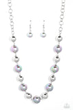 Paparazzi Necklace ~ Dreamscape Escape - Silver - Glitzygals5dollarbling Paparazzi Boutique 