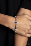 Amor Actually - Blue ~ Paparazzi Bracelet - Glitzygals5dollarbling Paparazzi Boutique 