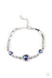 Amor Actually - Blue ~ Paparazzi Bracelet - Glitzygals5dollarbling Paparazzi Boutique 