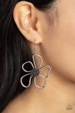 Wildflower Walkway - Silver ~ Paparazzi Earrings - Glitzygals5dollarbling Paparazzi Boutique 