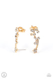 Astral Anthem - Gold ~ Paparazzi Earrings - Glitzygals5dollarbling Paparazzi Boutique 