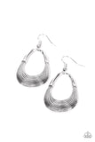 Terra Timber - Silver ~ Paparazzi Earrings - Glitzygals5dollarbling Paparazzi Boutique 