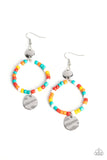 Cayman Catch - Multi ~ Paparazzi Earrings - Glitzygals5dollarbling Paparazzi Boutique 