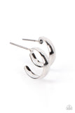 Mini Magic - Silver ~ Paparazzi Earrings - Glitzygals5dollarbling Paparazzi Boutique 