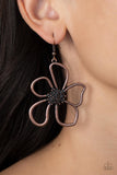 Wildflower Walkway - Copper ~ Paparazzi Earrings - Glitzygals5dollarbling Paparazzi Boutique 