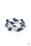 Marina Masterpiece - Blue ~ Paparazzi Bracelet - Glitzygals5dollarbling Paparazzi Boutique 