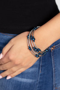 Marina Masterpiece - Blue ~ Paparazzi Bracelet - Glitzygals5dollarbling Paparazzi Boutique 