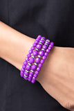 It's a Vibe - Purple ~ Paparazzi Bracelet - Glitzygals5dollarbling Paparazzi Boutique 