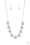 Paparazzi Necklace ~ Petunia Palace - Blue - Glitzygals5dollarbling Paparazzi Boutique 