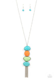 Hidden Lagoon - Multi ~ Paparazzi Necklace - Glitzygals5dollarbling Paparazzi Boutique 