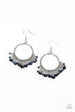 As if by Magic - Blue ~ Paparazzi Earrings - Glitzygals5dollarbling Paparazzi Boutique 