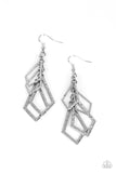 Totally TERRA-ific - Silver ~ Paparazzi Earrings - Glitzygals5dollarbling Paparazzi Boutique 