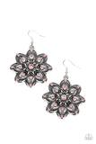 Prismatic Perennial - Pink ~ Paparazzi Earrings - Glitzygals5dollarbling Paparazzi Boutique 