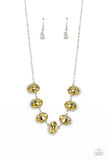 Paparazzi Necklace ~ Unleash Your Sparkle - Yellow - Glitzygals5dollarbling Paparazzi Boutique 