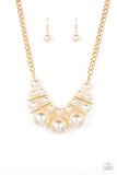 Challenge Accepted - Gold ~ Paparazzi Necklace - Glitzygals5dollarbling Paparazzi Boutique 