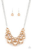 Challenge Accepted - Brown ~ Paparazzi Necklace - Glitzygals5dollarbling Paparazzi Boutique 