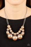 Challenge Accepted - Brown ~ Paparazzi Necklace - Glitzygals5dollarbling Paparazzi Boutique 