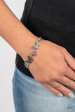 Has a WING to It - Blue ~ Paparazzi Bracelet - Glitzygals5dollarbling Paparazzi Boutique 