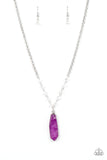 Paparazzi Necklace ~ Magical Remedy - Purple - Glitzygals5dollarbling Paparazzi Boutique 