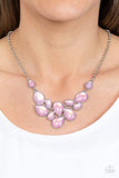 Keeps GLOWING and GLOWING - Pink ~  Paparazzi Necklace - Glitzygals5dollarbling Paparazzi Boutique 