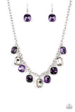 Best Decision Ever - Purple ~ Paparazzi Necklace - Glitzygals5dollarbling Paparazzi Boutique 