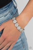 Paparazzi Bracelet ~ Palace Intrigue - White - Glitzygals5dollarbling Paparazzi Boutique 