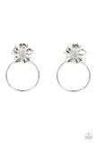 Buttercup Bliss - Silver ~ Paparazzi Earrings Life of the Party Exclusive - Glitzygals5dollarbling Paparazzi Boutique 