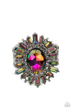Astral Attitude - Multi ~ Paparazzi Ring Life of the Party Exclusive - Glitzygals5dollarbling Paparazzi Boutique 