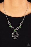 Paparazzi Necklace ~ Contemporary Connections - Green - Glitzygals5dollarbling Paparazzi Boutique 