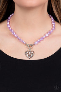 Color Me Smitten - Purple ~ Paparazzi Necklace - Glitzygals5dollarbling Paparazzi Boutique 