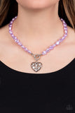 Color Me Smitten - Purple ~ Paparazzi Necklace - Glitzygals5dollarbling Paparazzi Boutique 