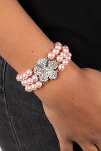 Park Avenue Orchard - Pink ~ Paparazzi Bracelet - Glitzygals5dollarbling Paparazzi Boutique 