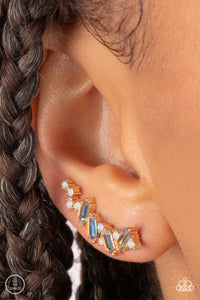 Stay Magical - Gold ~ Paparazzi Earrings - Glitzygals5dollarbling Paparazzi Boutique 