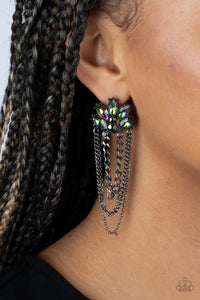 Reach for the SKYSCRAPERS - Multi ~ Paparazzi Earrings - Glitzygals5dollarbling Paparazzi Boutique 