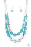 Mere Magic - Blue ~ Paparazzi Necklace - Glitzygals5dollarbling Paparazzi Boutique 