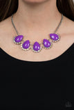 Ethereal Exaggerations - Purple ~ Paparazzi Necklace - Glitzygals5dollarbling Paparazzi Boutique 