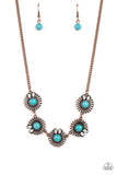 Fully Solar-Powered - Copper ~ Paparazzi Necklace - Glitzygals5dollarbling Paparazzi Boutique 