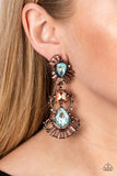 Ultra Universal - Copper ~ Paparazzi Earrings - Glitzygals5dollarbling Paparazzi Boutique 