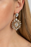 My Good LUXE Charm - Gold ~ Paparazzi Earrings - Glitzygals5dollarbling Paparazzi Boutique 