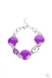 Dreamscape Dazzle - Purple ~ Paparazzi Bracelet - Glitzygals5dollarbling Paparazzi Boutique 